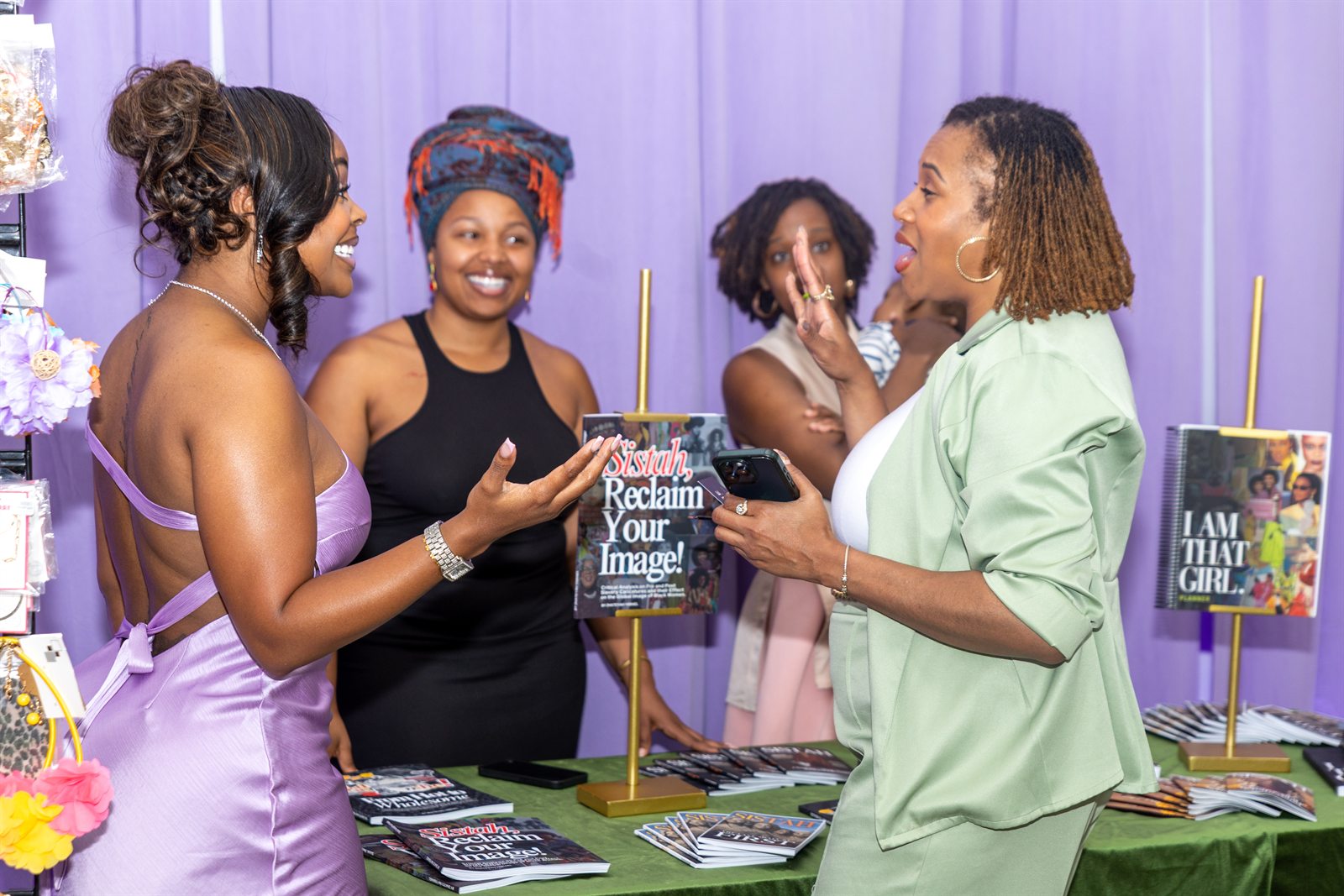 Women in conversation at Her Glow Era 2026